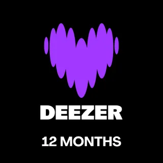 DEEZER SUBSCRIPTION FOR 12 MONTHS-INDIVIDUAL