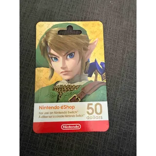 $50.00 CAD Nintendo eShop