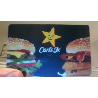 $10.00 USD Carl's Jr. Gift Card