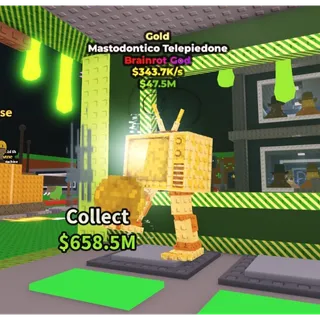 MASTODONTICO TELEPIEDONE - GOLD