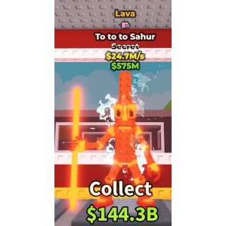 To to to sahur - lava 24.7m/s 