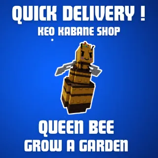 8X QUEEN BEE GROW A GARDEN