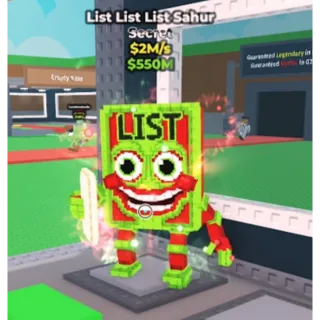 List List List Sahur