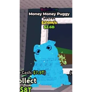 🌈 210M/S RAINBOW MONEY MONEY PUGGY 