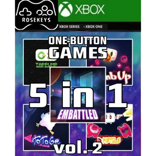 One Button Games 5-in-1 vol. 2 (Xbox One)