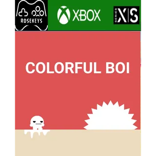 Colorful Boi Series X|S