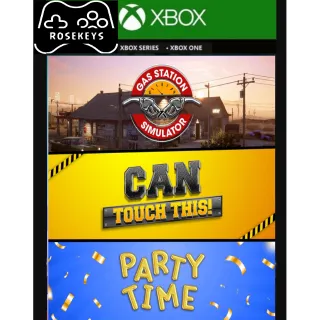 Gas Station Simulator, Can Touch This DLC and Party Time DLC Bundle