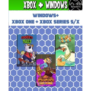 Cookie's Trails + Steampunch: Lost Tombs + Snack and Quack (Bundle)