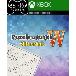 Puzzle by Nikoli W Slitherlink