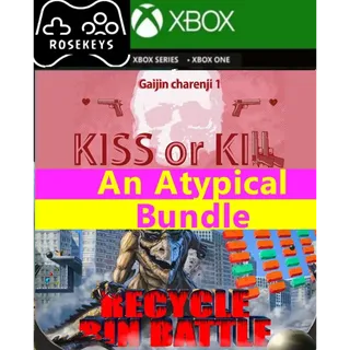 An Atypical Bundle : Recycle Bin Battle & Gaijin Charenji 1 kiss or Kill