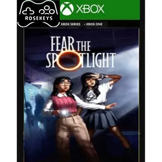 Fear the spotlight