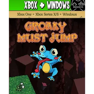 Groaky Must Jump xbox+pc