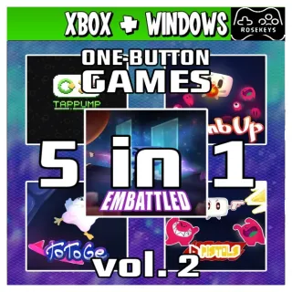 One Button Games 5-in-1 vol. 2 bundle