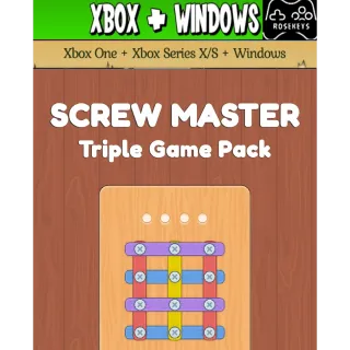 Screw Master: Triple Game Pack
