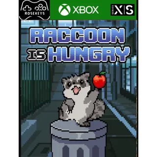 Raccoon is Hungry xs