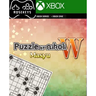 Puzzle by Nikoli W Masyu