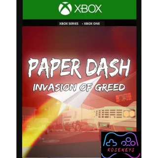 Paper Dash - Invasion of Greed