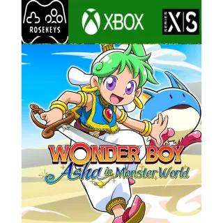 WONDER BOY ASHA in Monster World