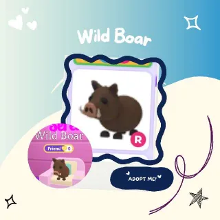R Wild Boar | Adopt Me