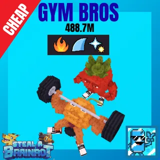 Gym Bros | STEAL A BRAINROT | 488.7M
