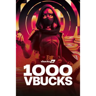 1,000 V-BUCKS - ON YOUR ACCOUNT