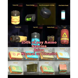 250k any ammo ultracite/normal