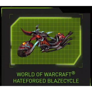 Hateforged Blazecycle - WoW Mount Code Region Free NA/SA/EU/OC