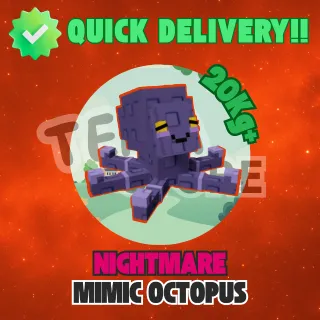 NIGHTMARE MIMIC OCTOPUS 20KG+