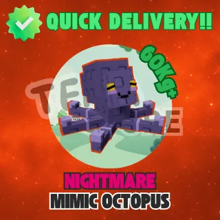 HUGE NIGHTMARE MIMIC OCTOPUS 60KG+