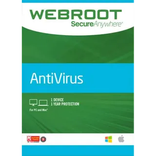 Webrot SecureAnywhere AntiVirus 1 year/ 1PC