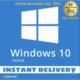 Windows 10 Home  online key  :)