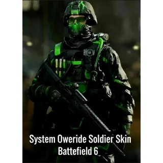 System Override Soldier Skin | Battlefield 6 | KEY