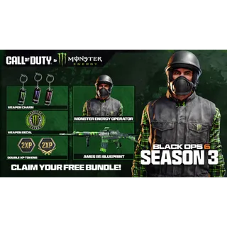 Call of Duty bo6 -  MONSTER FLANNEL OPERATOR - FULL BUNDLE
