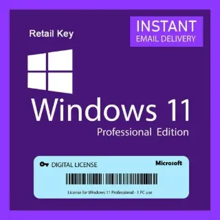 Windows 11 Pro Digital License Key ( 1 PC )