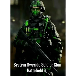 System Override Soldier Skin | Battlefield 6 | KEY