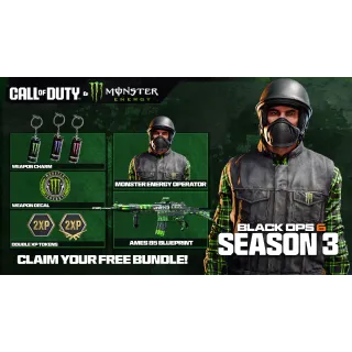 Call of Duty bo6 -  MONSTER FLANNEL OPERATOR - FULL BUNDLE