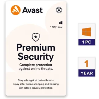 Avast Premium Security 1 Device 1 Year