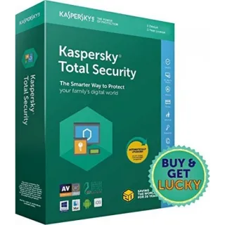 Kaspersky Total Security 2022 1 Year 1 Devices GLOBAL