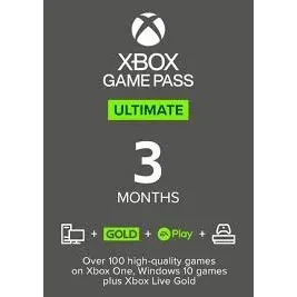 Xbox Game Pass Ultimate 3 Month INDIA