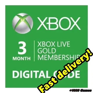 XBOX LIVE GOLD 3 months 