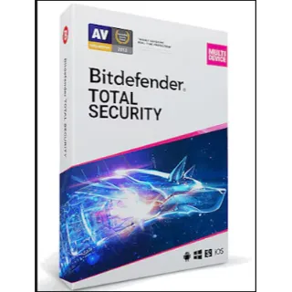 Bitdefender Total Security 1 Device 1 Year Key