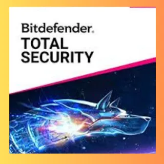 Bitdefender Total Security - 90 days 5 devices
