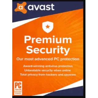 Avast Premium Security (1 Device, 1 Year) - PC - Key GLOBAL