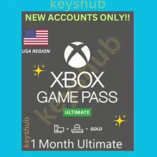 Xbox Game Pass Ultimate Trial - 1 Month US XBOX One / Series X|S / Windows 10/11 CD Key (ONLY FOR NEW ACCOUNTS