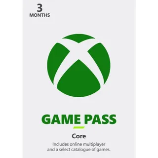 Xbox Game Pass Core 3 months Key UNITED STATES