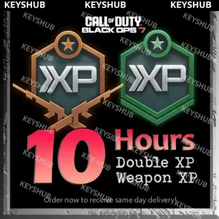 COD BLACK OPS 7 - 10 Hours Double XP (2XP) + DOUBLE WEAPON