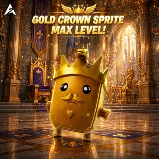 Fortnite Gold Crown Sprite Max Level! No Index! Fast & Cheap!