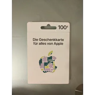 €100.00 EUR Apple