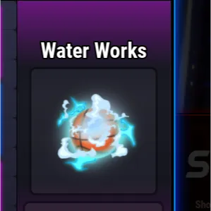 water works budget item