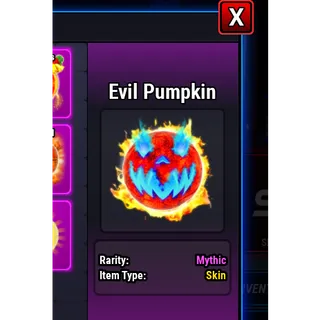 evil pumpkin 